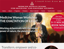 Tablet Screenshot of medicinewoman.com